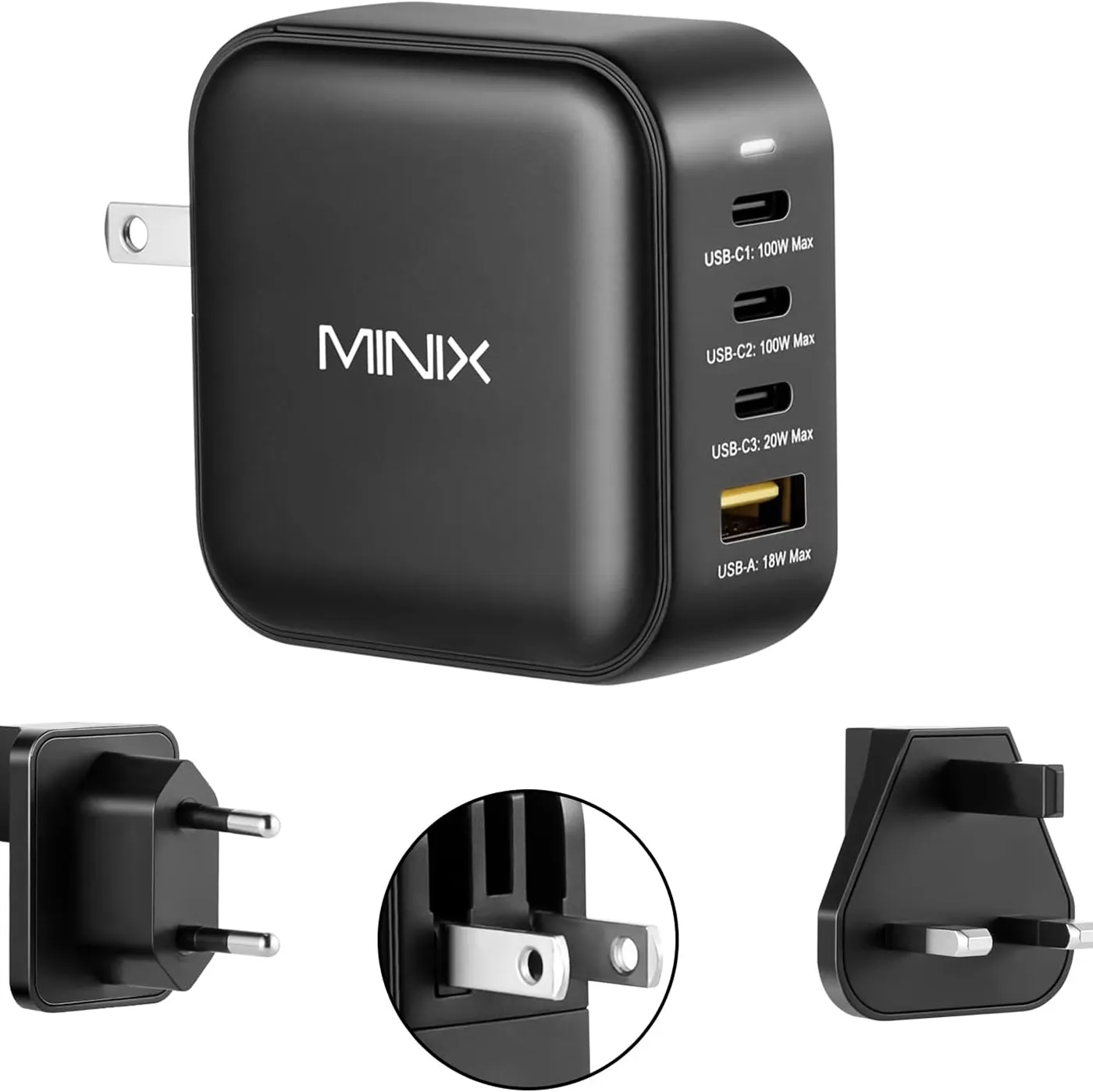 4. Universal 100 W Travel Adapter